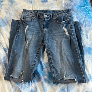 Women’s Roebuck And Co. Wide Leg Flare Jeans Size 4